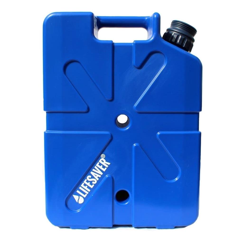 LIFESAVERÂ® Jerrycan | Water Purifier - up to 20,000 Litres | Camping, Overlanding, Vanlife, Caravanning & Emergency Preparedness (Blue)