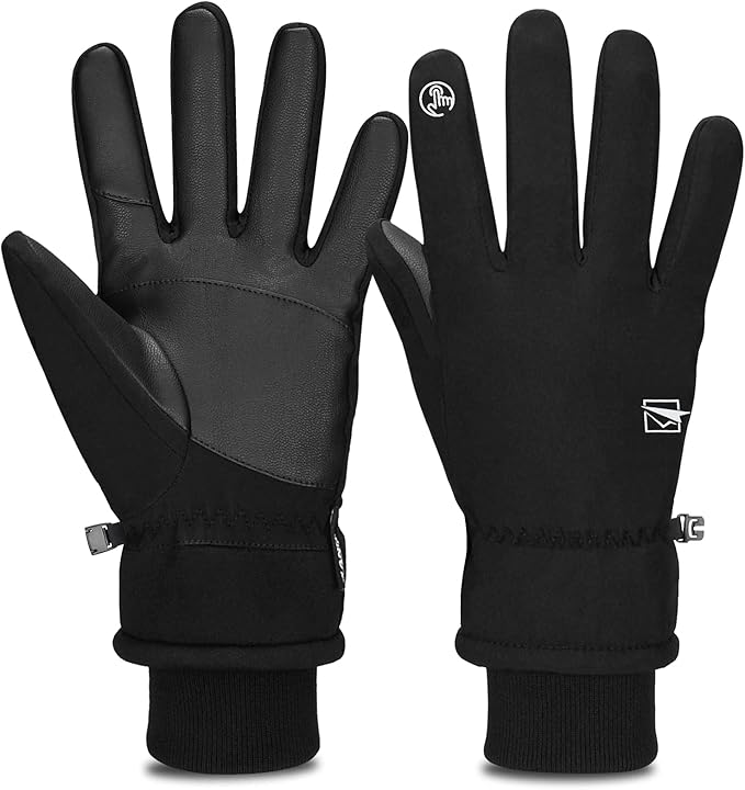 TOLEMI Winter Gloves for Men, -20â„‰ Coldproof Ski Gloves 3M Thermal Gloves Touchscreen Gloves Snowboarding Insulated Gloves for Cycling Running Climbing Hiking Outdoor Sports