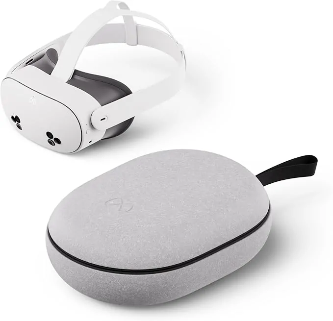Meta Quest 3S 256GB Black VR Headset with Carrying Case, Compatible with Meta Quest 3/3S, Android (Meta modified version) OS